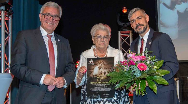 Die Fritz-Walter-Stiftung trauert um Annemarie Becker