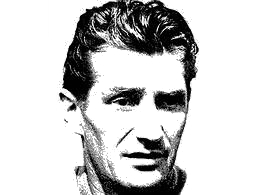 Fritz Walter im Stadion, Seitenportrait